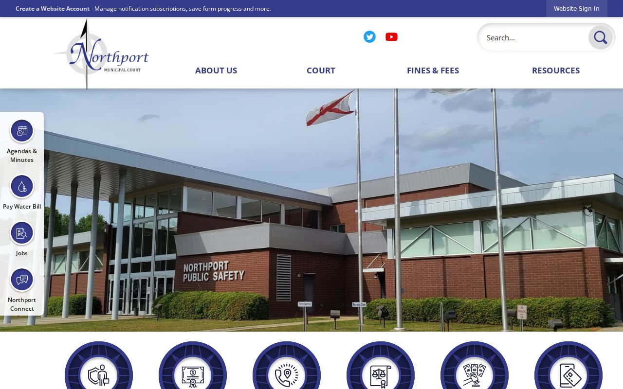 Northport Municipal Court traffic records in Tuscaloosa County